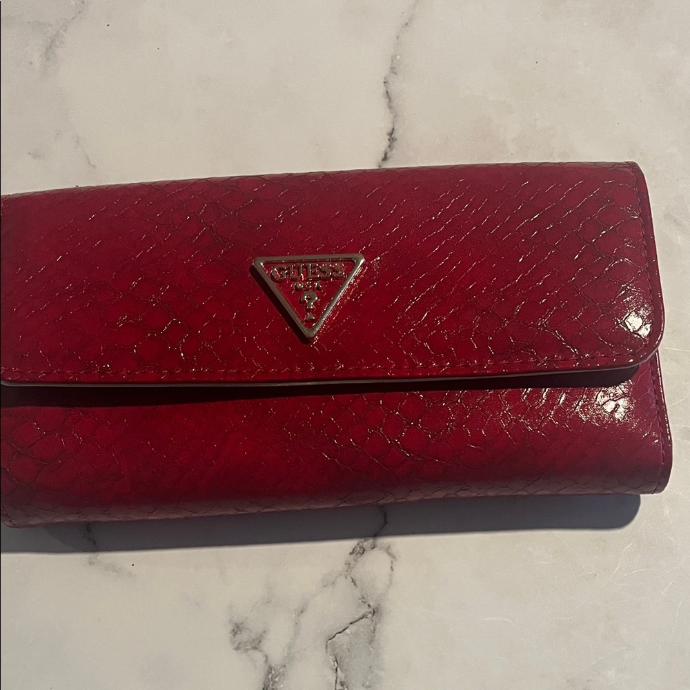 NWT Guess red Women's Wallet